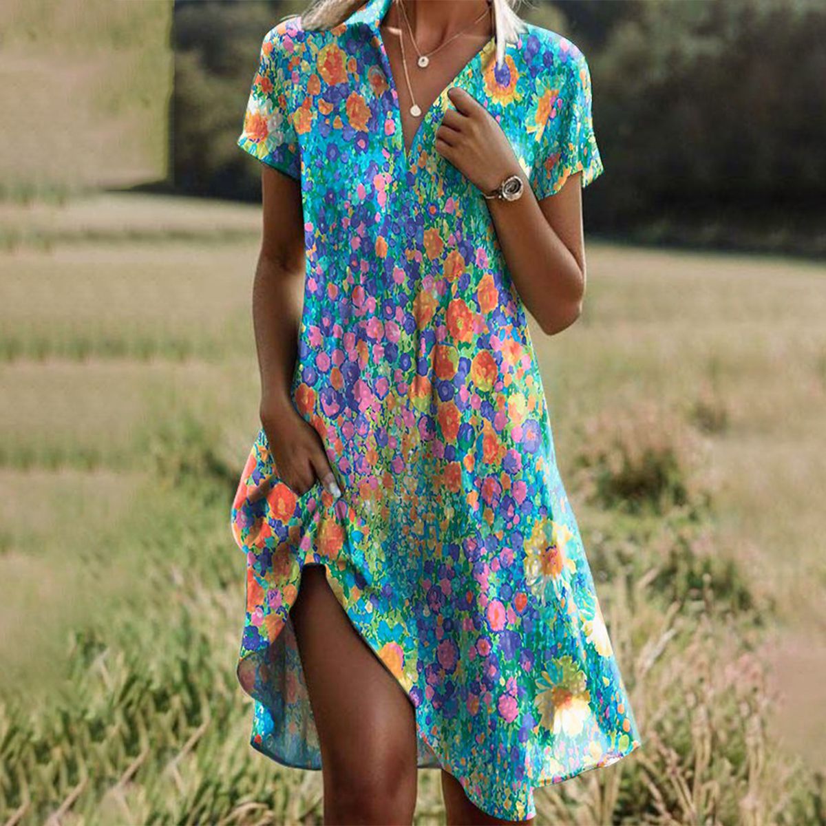 Isla - Flowy Dress