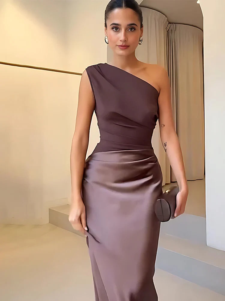 Sadie - One Shoulder Dress