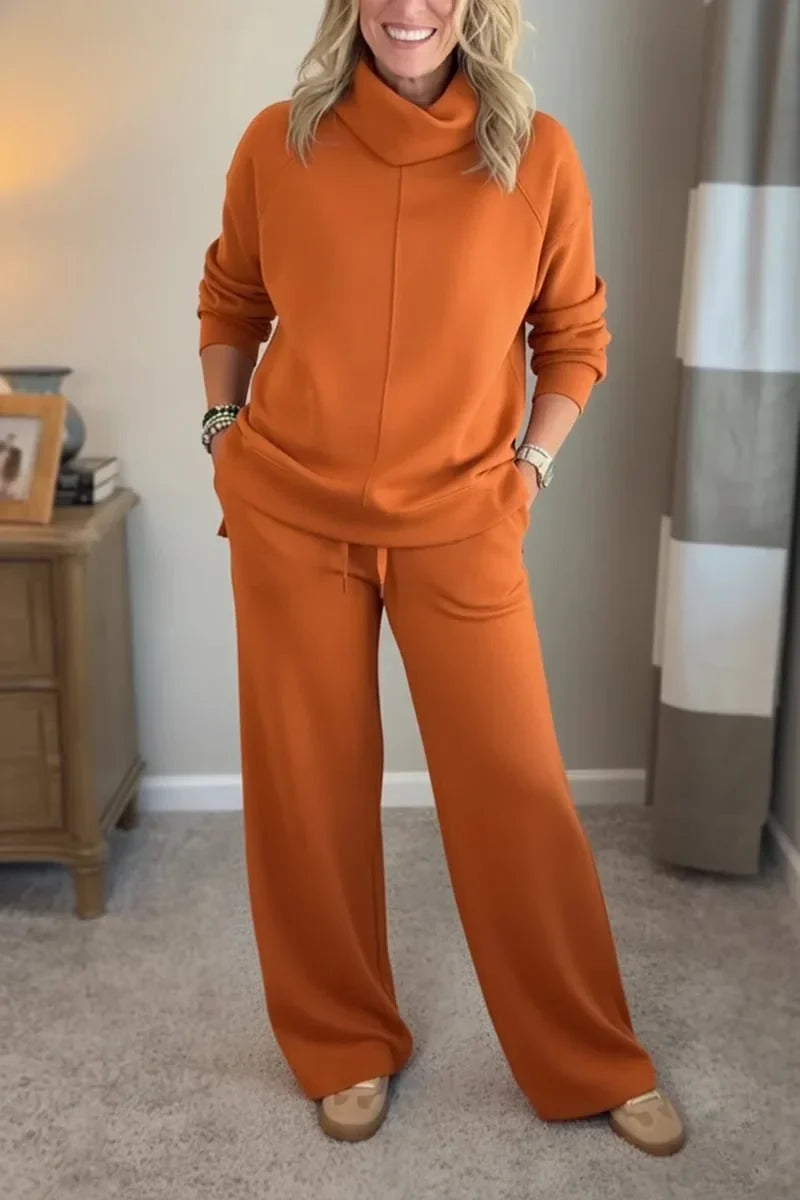 Farah™ Comfortable Set | Coordinated Top and Pants