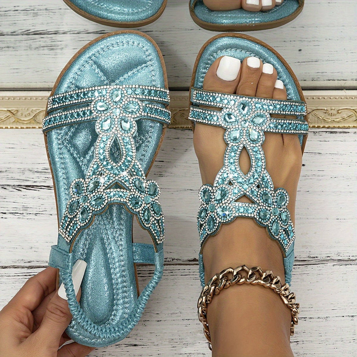 Maison – Orthopedic Crystal Sandals