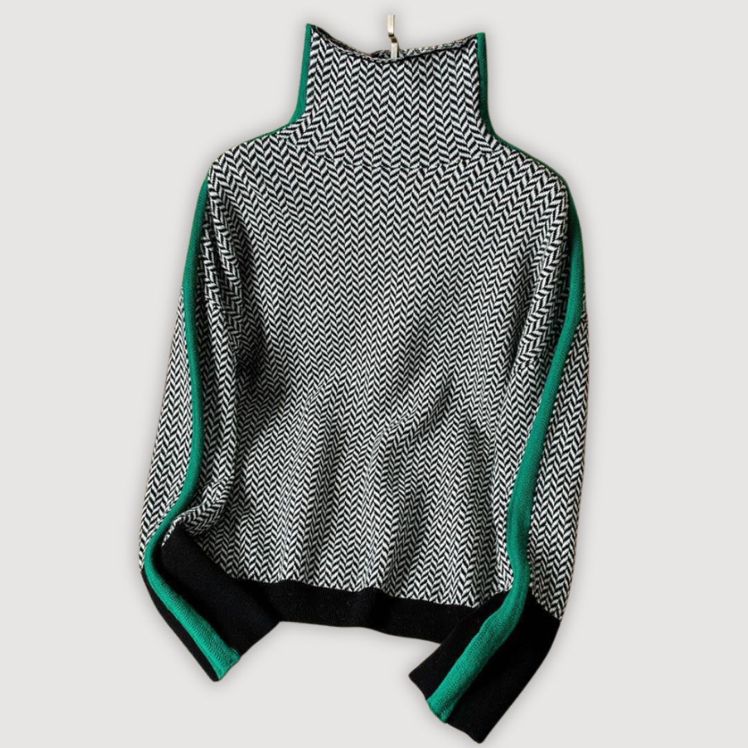MARY – CHIC TURTLENECK JUMPER