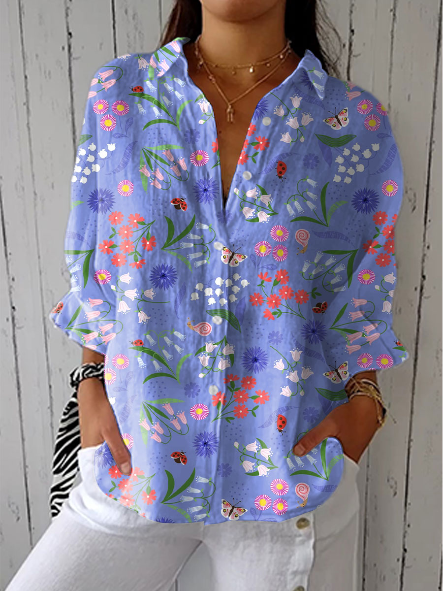 Natasha - Bloom Meadow Blouse