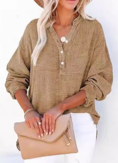 Ayla | Women Casual V-Neck Blouse