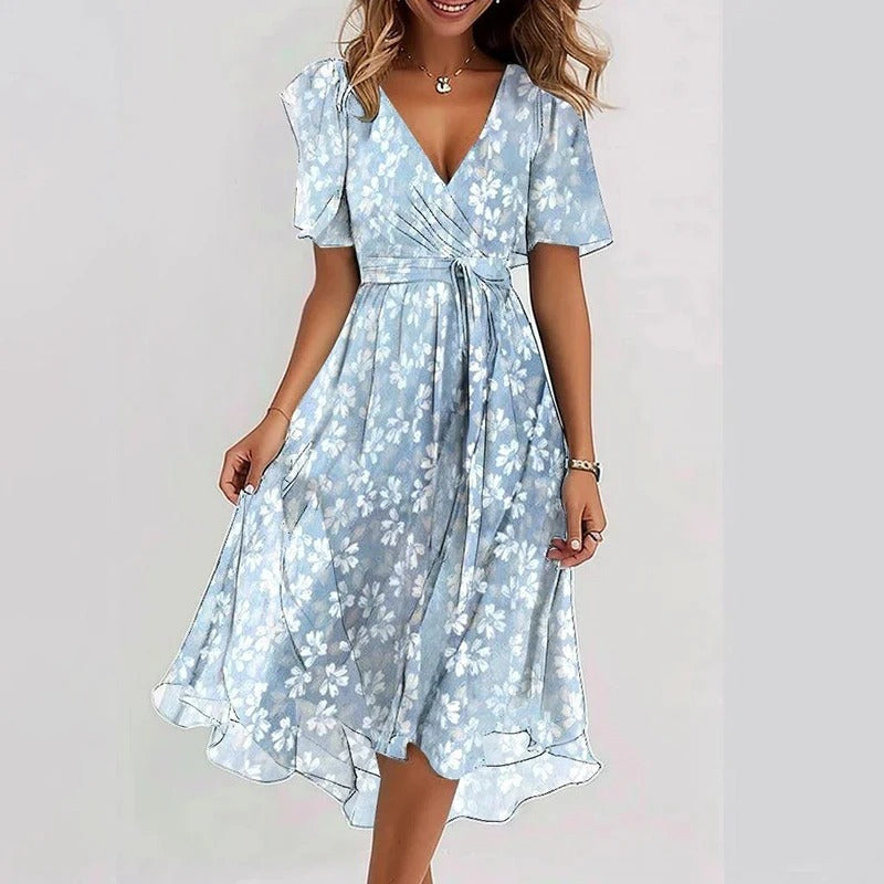 Eden - Elegant colourful dress